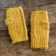 Lisa Angel Ladies' Soft Knit Hand Warmers in Mustard