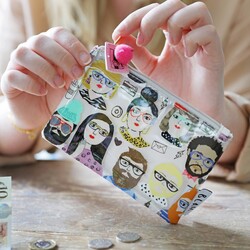 House of Disaster Blah Coin Zip Purse