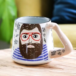 House of Disaster Blah Man Mug