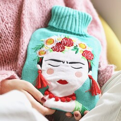 House of Disaster Frida Kahlo Hot Water Bottle