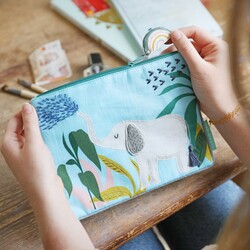 House of Disaster Little Arc Elephant Quilted Pouch Bag