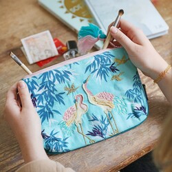 House of Disaster Luxe Crane Make Up Bag