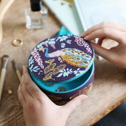 House of Disaster Luxe Peacock Jewellery Box