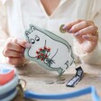 Moomin Bouquet Coin Purse with Model