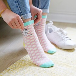 House of Disaster Moomin Daisy Flower Socks