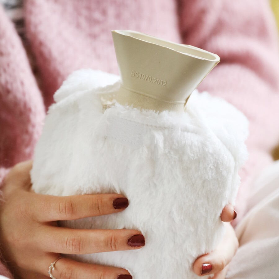 Polar Bear Hot Water Bottle House of Disaster Lisa Angel