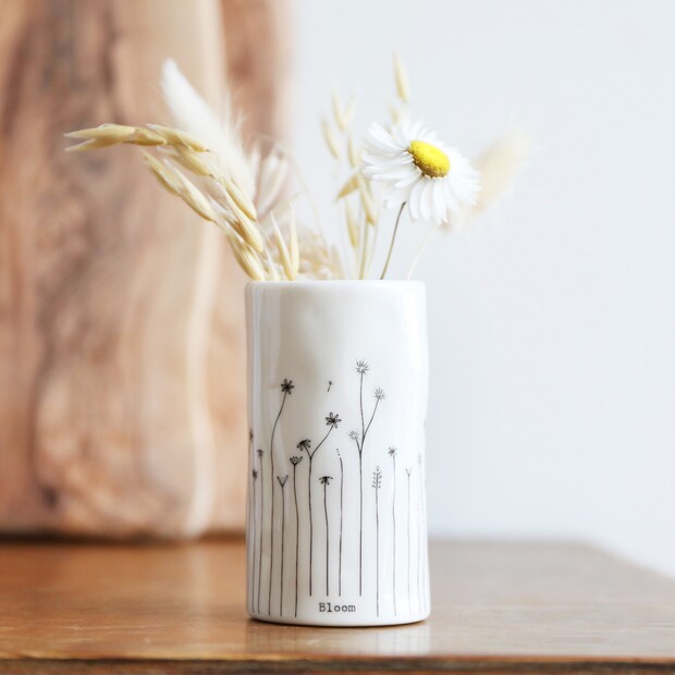 East of India Mini Ceramic Bloom Vase