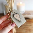 Tag and Heart on East of India Wooden Flower Posy