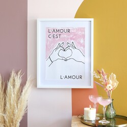 A3 L'amour C'est L'amour Print