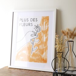 A3 Plus des Fleurs Print
