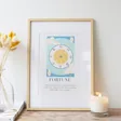 A4 Fortune Tarot Card Print