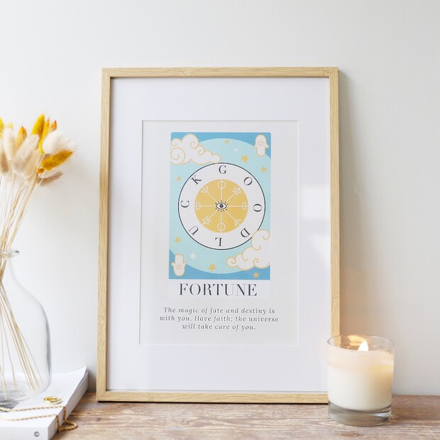A4 Fortune Tarot Card Print A4 Fortune Tarot Card Print