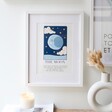 A4 The Moon Tarot Card Print 