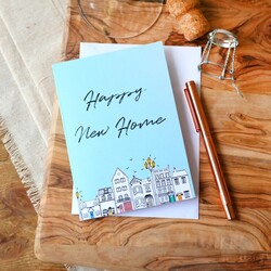 'Happy New Home' Greetings Card