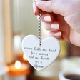 'A Nana Holds Our Hand...' Hanging Heart Decoration