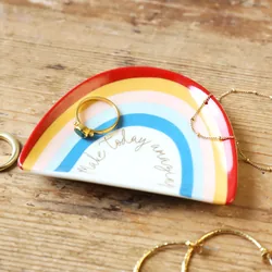 ‘Make Today Amazing’ Rainbow Trinket Dish