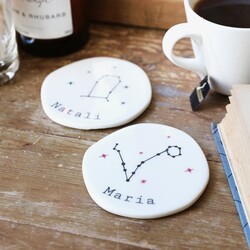 Personalised Constellation Organic Shape Coaster