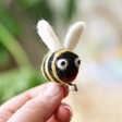 Lisa Angel Handmade Felt Bee Brooch