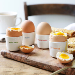 Set of 4 Keith Brymer Jones Egg Cups
