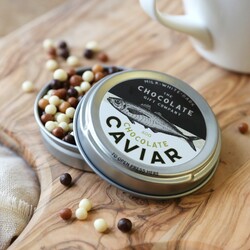 Chocolate Caviar Mini Biscuit Pearls