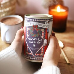 Tin of Chocolate Baubles
