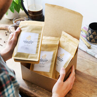 Personalised Ground Coffee Beans Selection Hamper