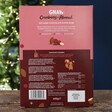 Back of Gnaw Almond & Cranberry 70% Dark Chocolate Super Slab