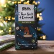 Gnaw Sea Salt & Caramel Oat Mylk Chocolate Available at Lisa Angel
