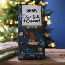 Gnaw Sea Salt & Caramel Oat Mylk Chocolate
