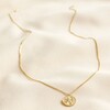 Lisa Angel Ladies' Gold Stainless Steel Sagittarius Pendant Necklace