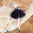 Navy Reindeer Doll Hanging Decoration
