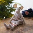 Lisa Angel Pink Mouse Doll Decoration