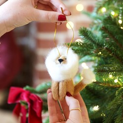 Felt Lion Hanging Decoration