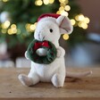 Children's Jellycat Merry Mouse Wreath Soft Toy