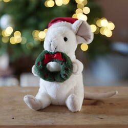 Jellycat Merry Mouse Wreath Soft Toy