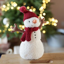Jellycat Small Teddy Snowman Soft Toy