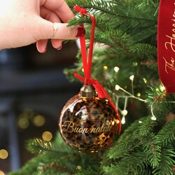 Personalised Tortoiseshell Bauble