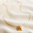 Lisa Angel Floral Initial Necklace in Gold