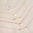 Lisa Angel Ladies' Personalised Layered Pendant Necklaces