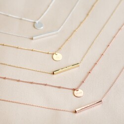 Personalised Layered Pendant Necklace