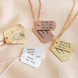 Lisa Angel Personalised Engraved Dog Tag Necklace