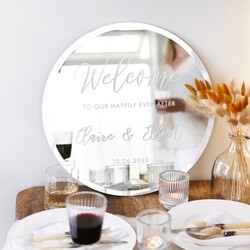 Personalised Vinyl Welcome Sign Sticker