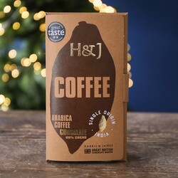 H&J Arabica Coffee Dark Chocolate Bar