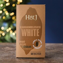 H&J Caramelised White Chocolate Bar