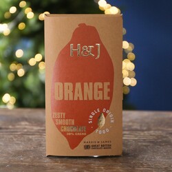H&J Orange Milk Chocolate Bar