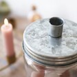 Lid from Storage Jar and Candlestick Holder