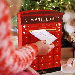 Personalised Fill Your Own Postbox Advent Calendar