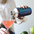 Tropical Rainbow Studded Cocktail Shaker for Her