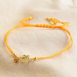 Sacral Chakra and Swarovski Crystal Friendship Bracelet