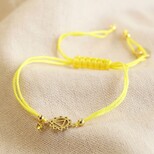 Solar Plexus Chakra and Swarovski Crystal Friendship Bracelet